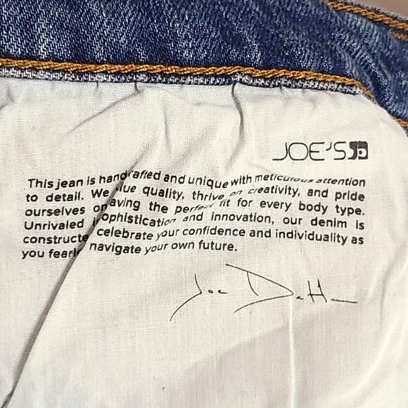 New JOE'S JEANS Women's (28) The LARA Mid Rise Cigarette Ankle Blue Jeans $198 - Picture 14 of 16